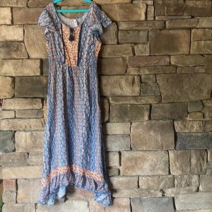 Girl long Target dress